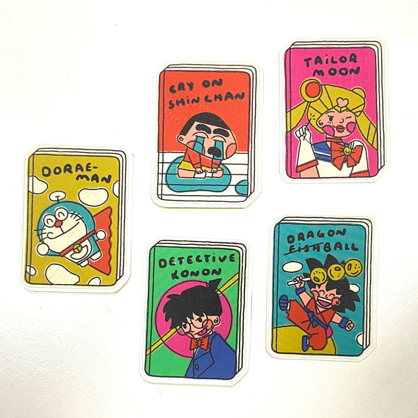 Projek SembangSembang - 90’s Anime Edition Sticker